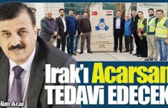 Irak’ta sağlık Acarsan’a emanet